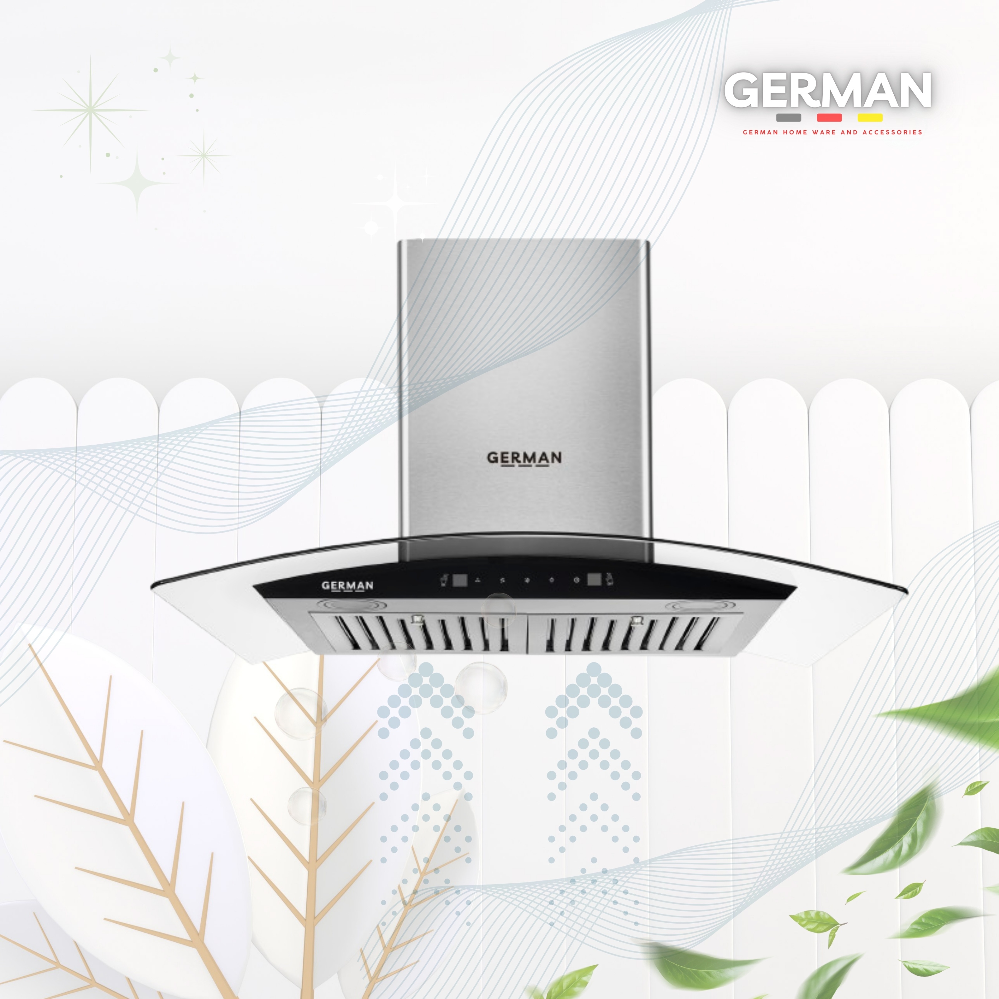  Máy Hút Mùi German GM 70CHM / 90CHM