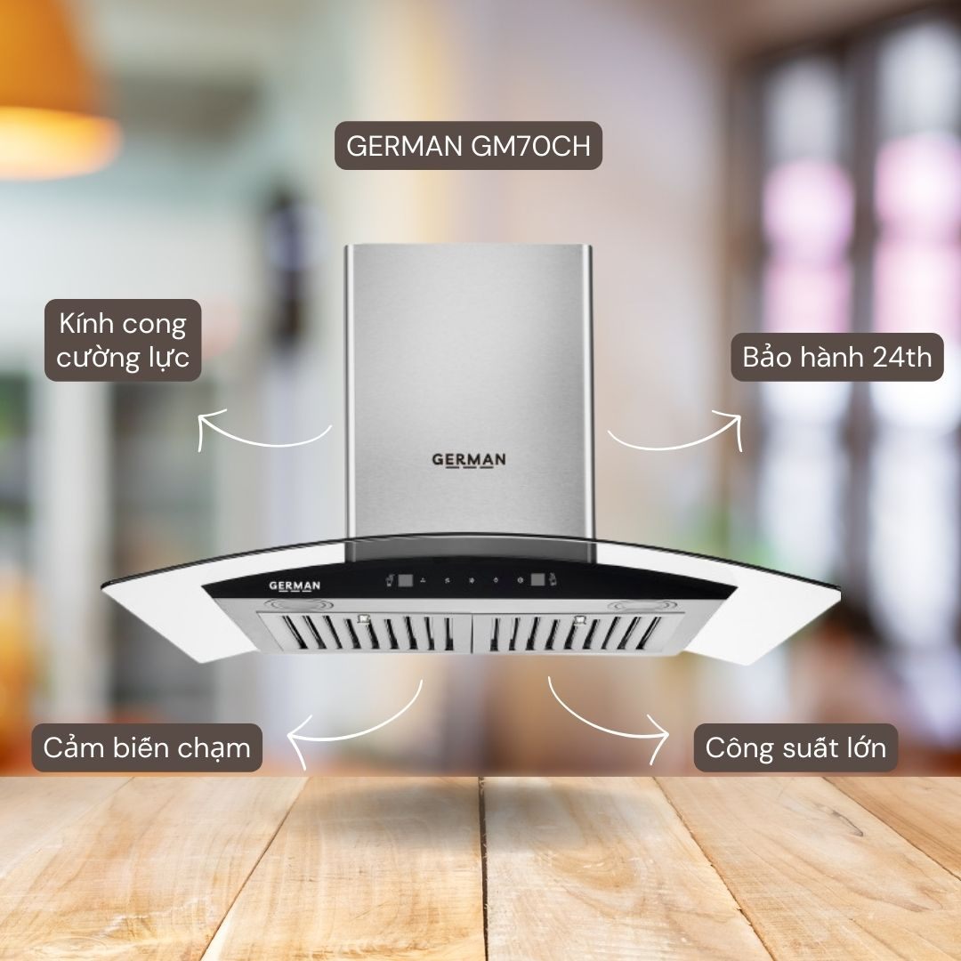  Máy Hút Mùi German GM 70CH-90CH